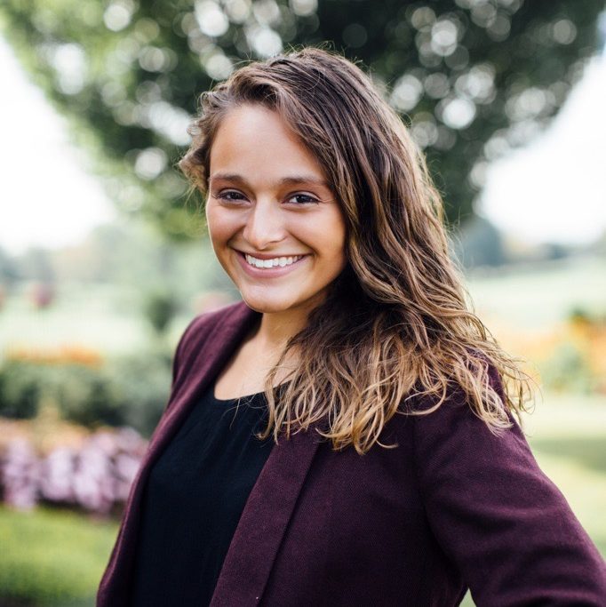 woman standing outside